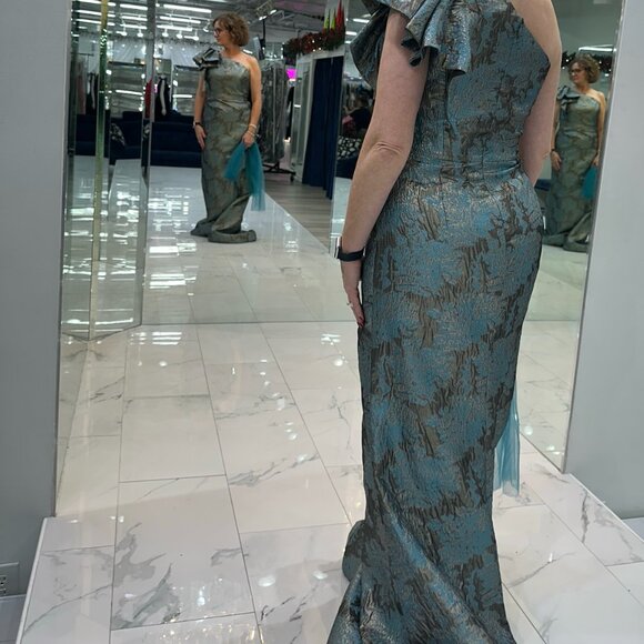 Gia Franco Feriani Couture Evening Gown - new with tags - size 12 - Picture 4 of 5